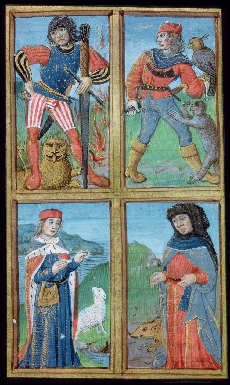 Ms Hunter 9 f.6r Knights and Noblemen、De Medina Fen I. II、Avicenna（980-1037） 作： フランドルの学校