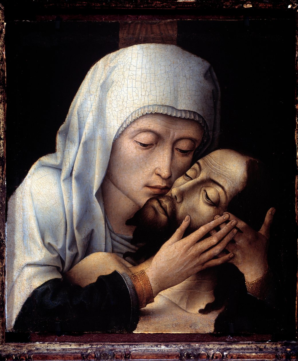 2024年100人100点絵画入賞 Piero Hearts たびびと ピエタ（絵画、1470年頃