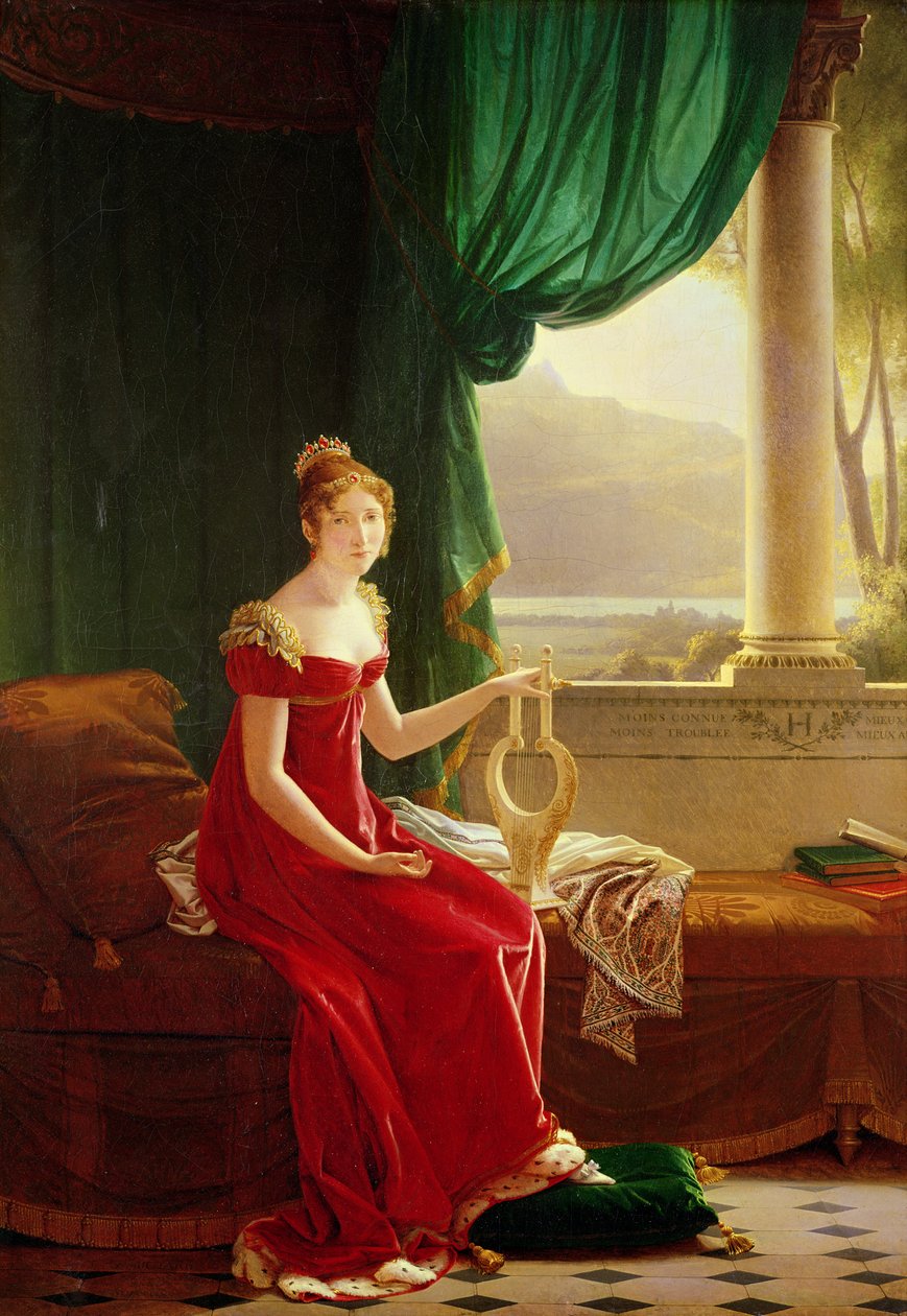 オルテンスデボーアルネ（1783-1837） 作： フルーリー・フランソワ・リチャード