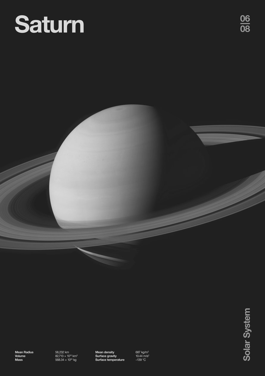 土星 : 最小惑星データ、2023 年 (デジタル) 作： フローレントボダート