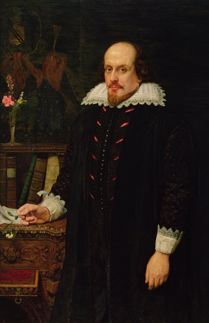 ウィリアム・シェイクスピア（1564-1616）の肖像 1849年（油彩・キャンバス） 作： フォードマドックスブラウン