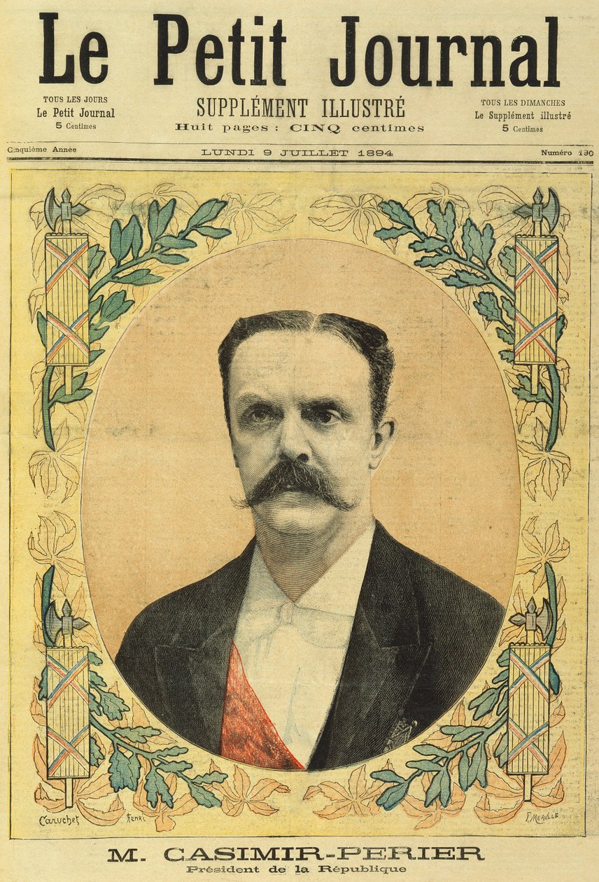 1894年7月9日、ルプチジャーナルのムッシュジャンカシミールペリエ（1847-1907） 作： フォーチュンルイモーレ