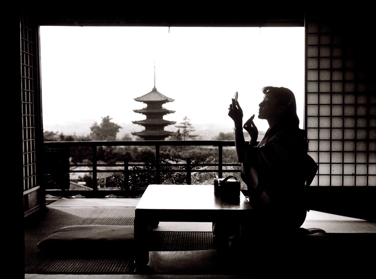 "くだらない京都"。京やまとから見た八坂の塔 作： フォスコ・マライーニ