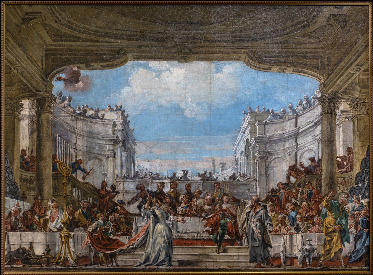 バルタザールの饗宴 作： フラ・ステファノ・ダ・カルピ（1710-1796）
