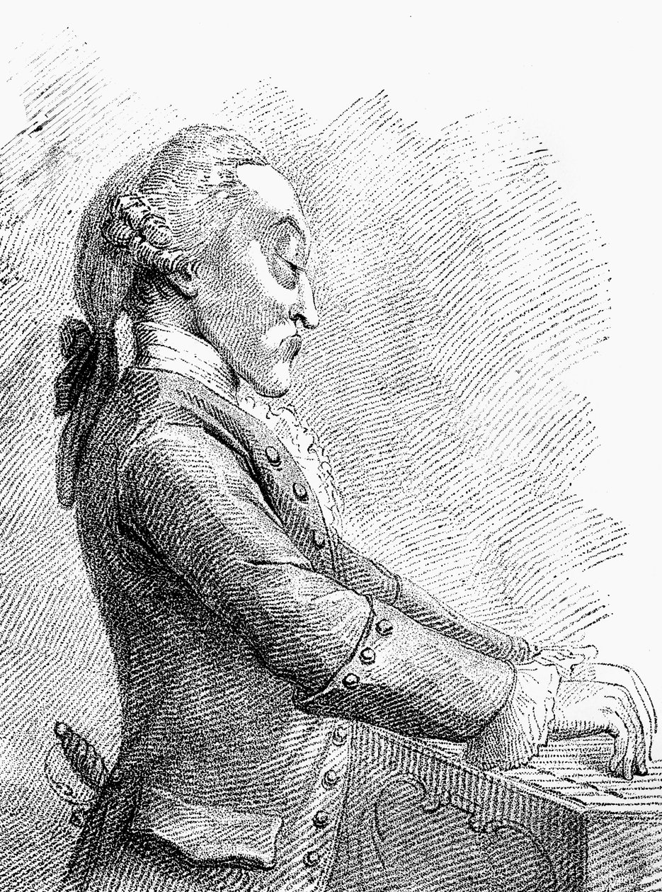 アーネ博士、1782年。 作： フランチェスコ・バルトロッツィ