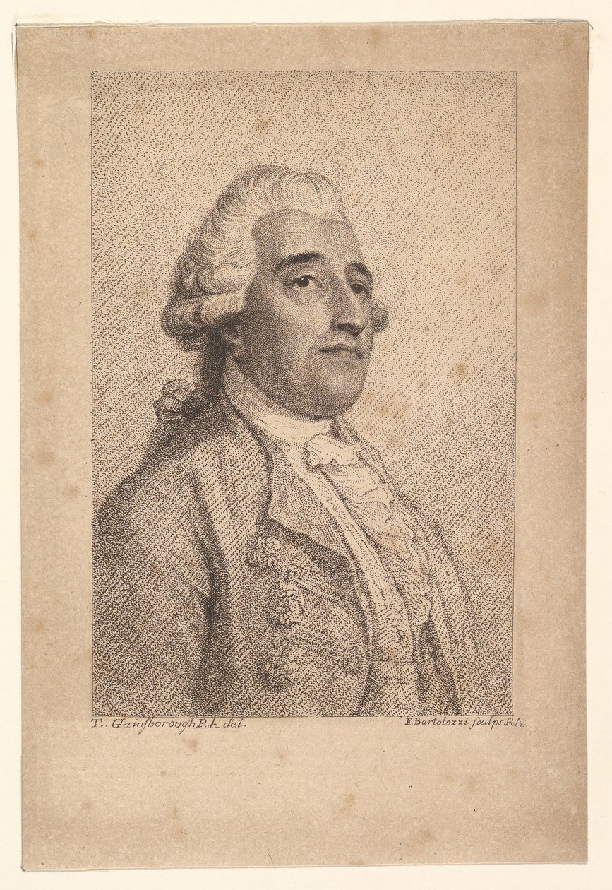Francesco d Ageno、1785-90。 作： フランチェスコ・バルトロッツィ