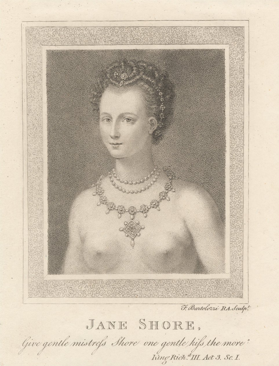 ジェーン・ショア 作： フランチェスコ・バルトロッツィ