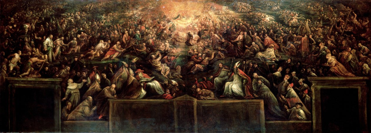 パラダイス、c1582-c1585。 作： フランチェスコ・バッサーノ・ザ・ヤンガー