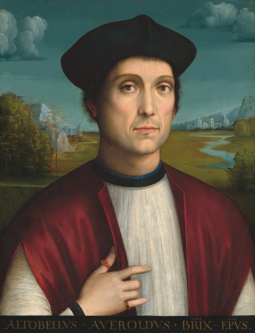 アルトベッロ・アヴェロルド司教、c. 1505年。 作： フランチェスコ・フランシア