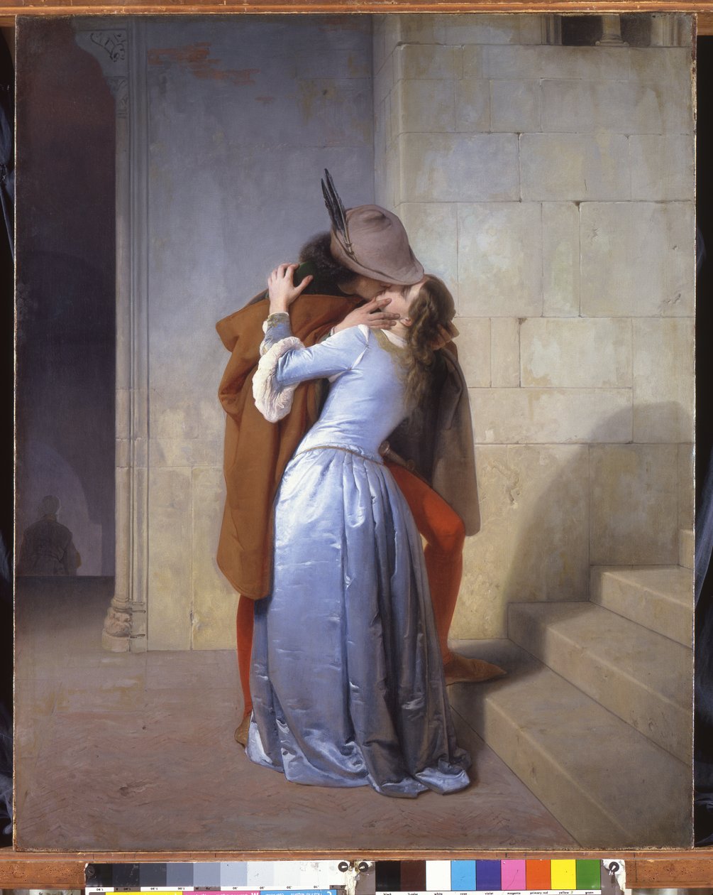 キス、1859 作： フランチェスコ・ハエズ