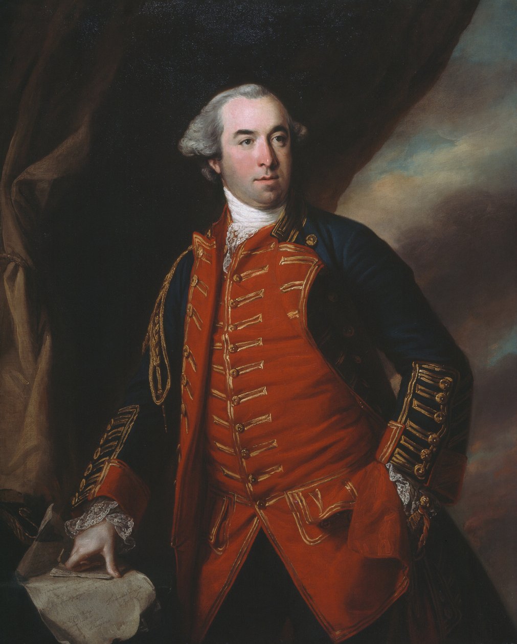 ウィリアム・フィリップス中佐（1731-81）1764 作： フランシス・コート