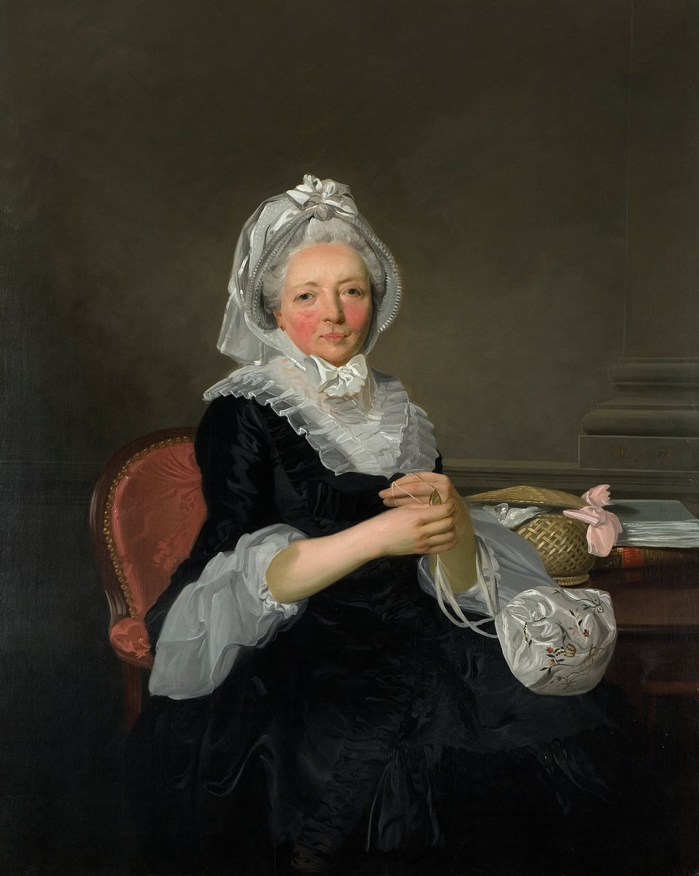 ピアース夫人、1786年 作： フランシス・ホイートリー