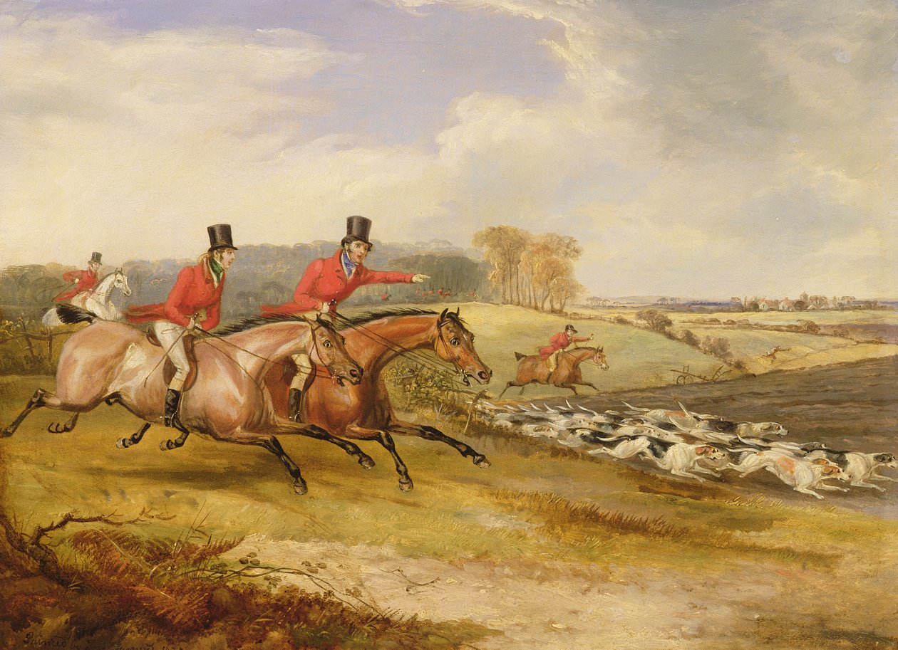 フルクライ、バチェラーズホール、1835年 作： フランシス・カルクラフト・ターナー