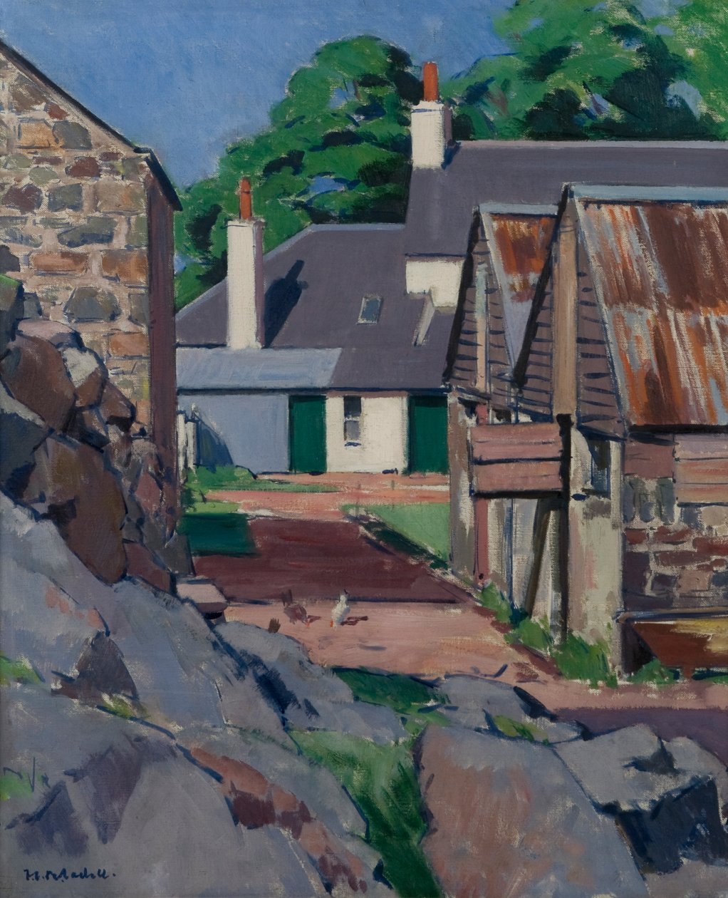 The Farm, Isle of Mull 作： フランシス・キャンベル・ボワロー・カデル