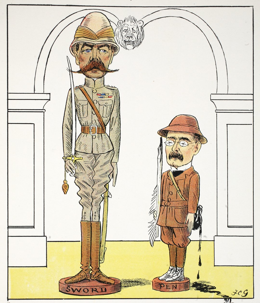 K、k、ハロルド・ベギーによる詩「The Struwwelpeter Alphabet」の詩（1871〜1929年） 作： フランシス・カルーサーズ・グールド