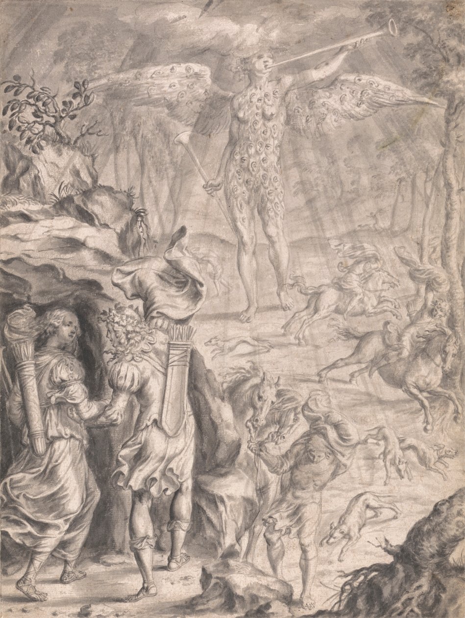 Dido and Aeneas Sheltering in a Cave   1444393   ja       japanese Successfully Translated  Original: Pavement, St. PaulS, London (etching) Translat: Pavement, St. Paul
