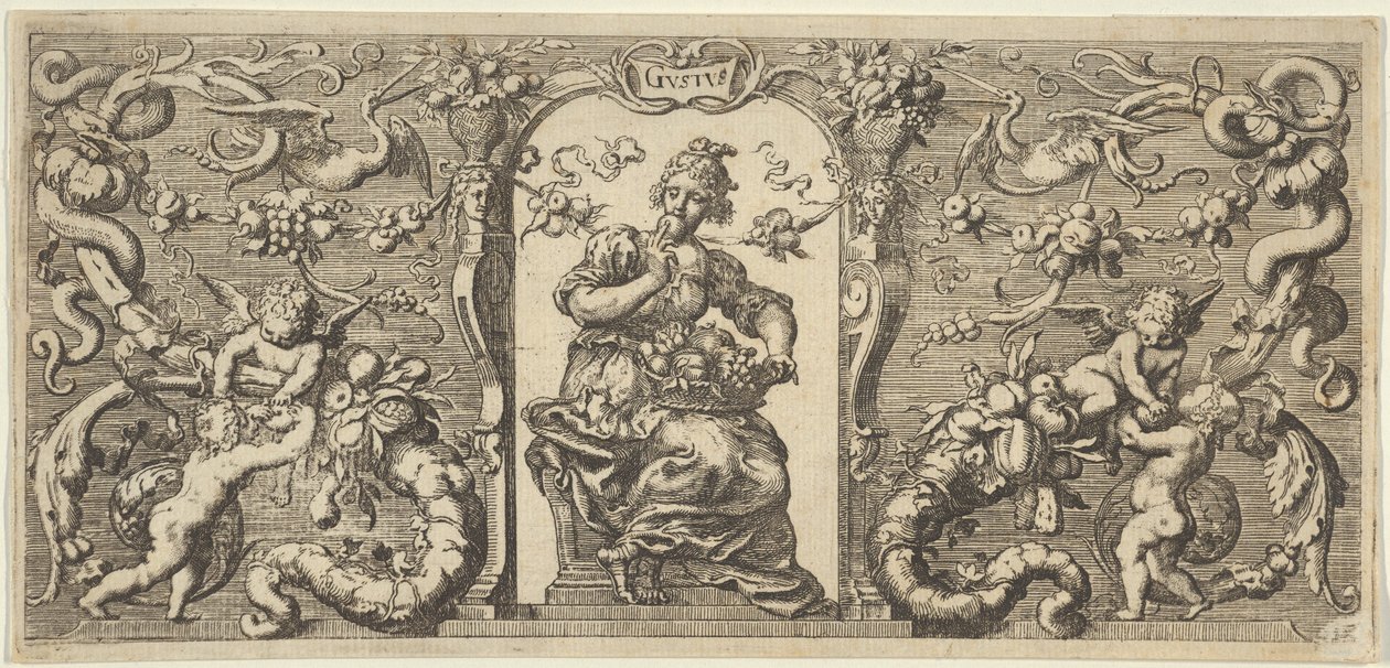 Five Senses Five Senses より、Taste Gust、ca. 1655 作： フランシス・クレイン