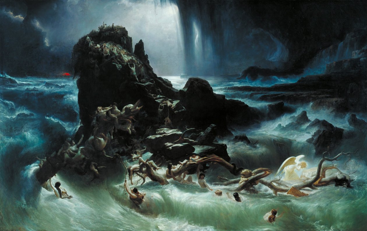 絵画　水さし 大洪水 | フランシス・ダンビー
