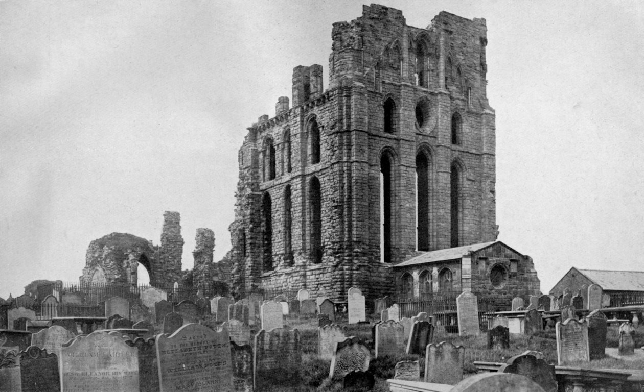 タインマス修道院、ノーサンバーランド、1924-1926年 作： フリスとCo