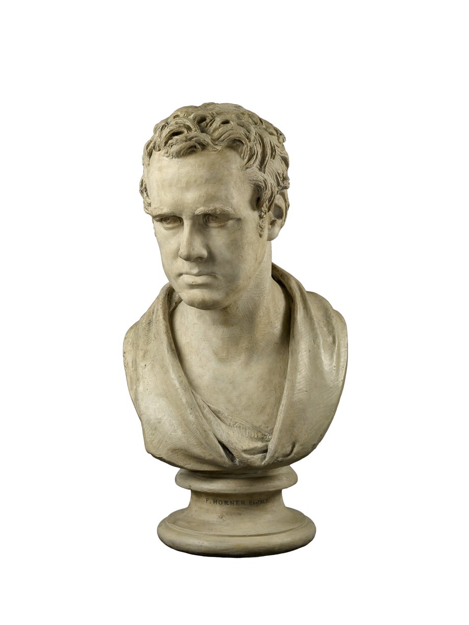 フランシス・ホーナーMPの胸像（1778-1817）、1817〜1818（石膏） 作： フランシス・レガット・シャントレー