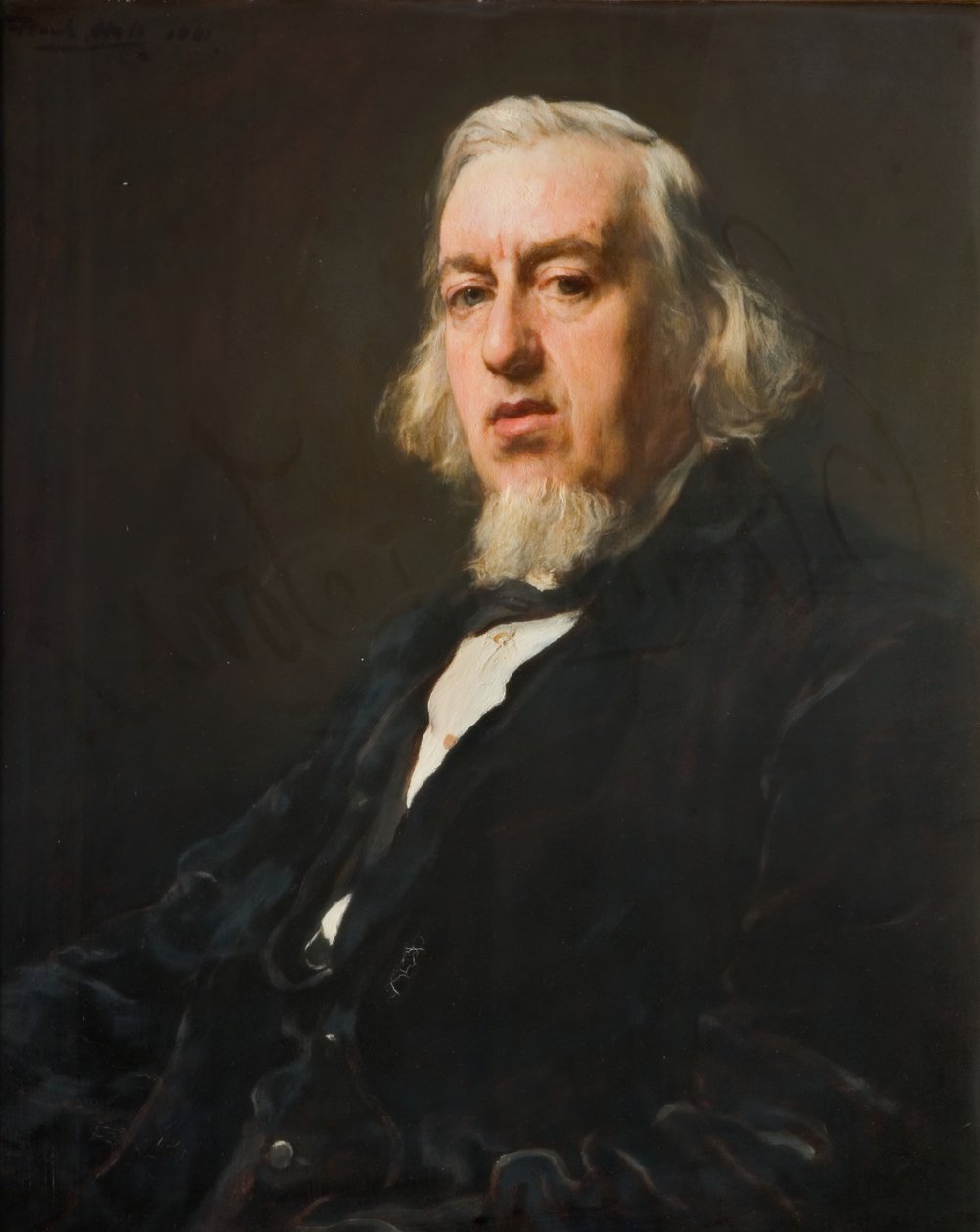 エドモンド・トンクスの肖像1824-1898、1881。 作： フランシス・モンタギュー・ホール