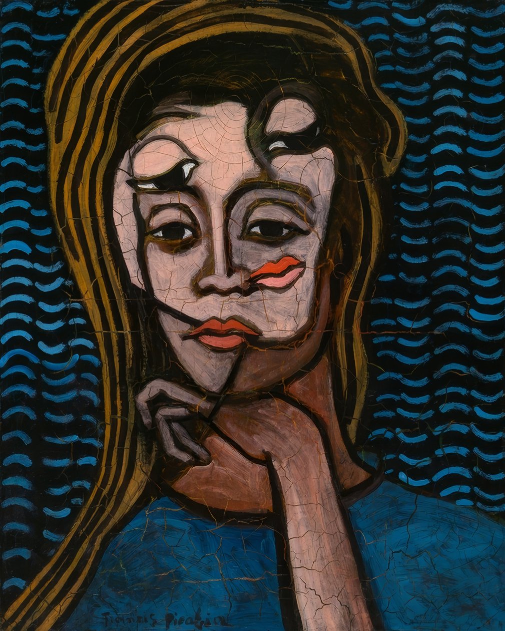 マダムXの絵画 作： フランシス・ピカビア