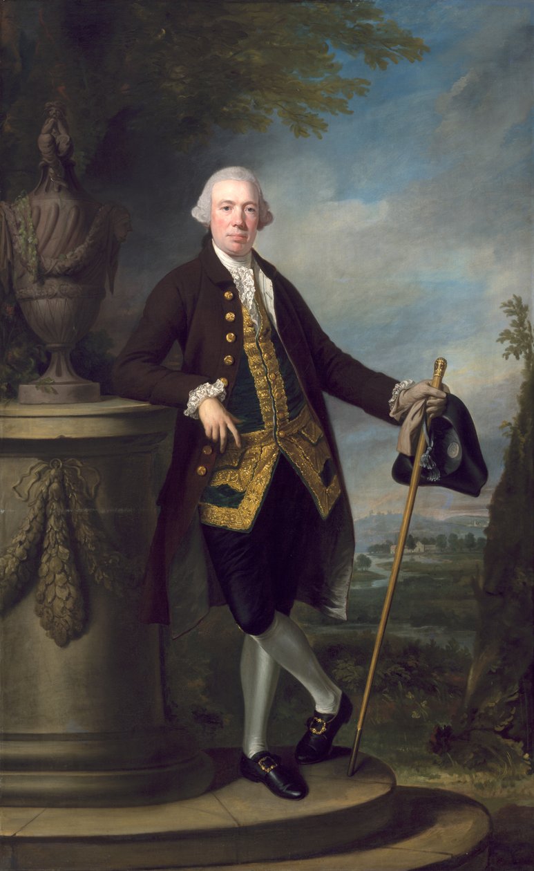 ウィリアム・デニソン、1769-76年頃 作： フランシスとロムニー・コート