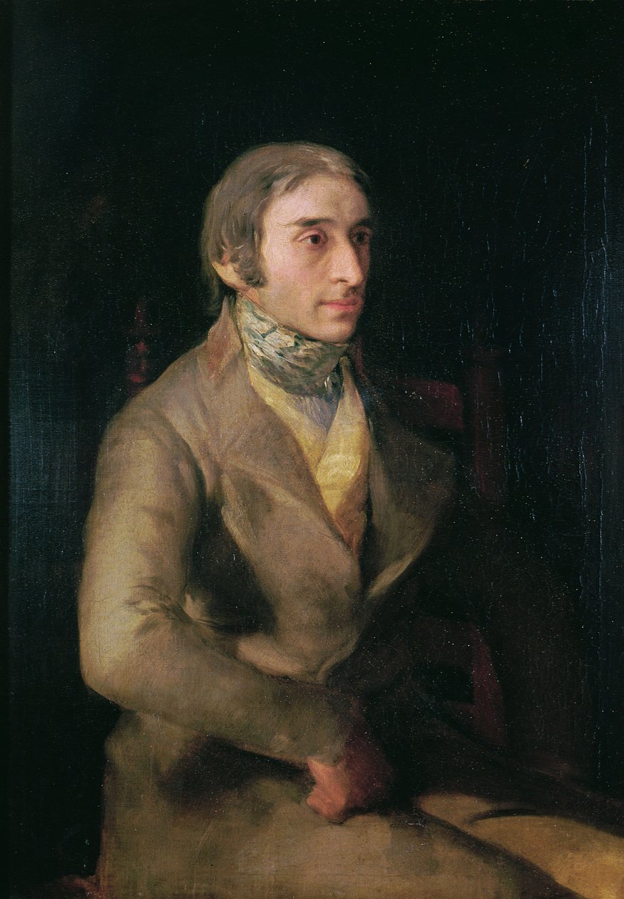 ドンマヌエルシルベラ（1781-1832）c.1809-12 作： フランシスコ・デ・ゴヤ