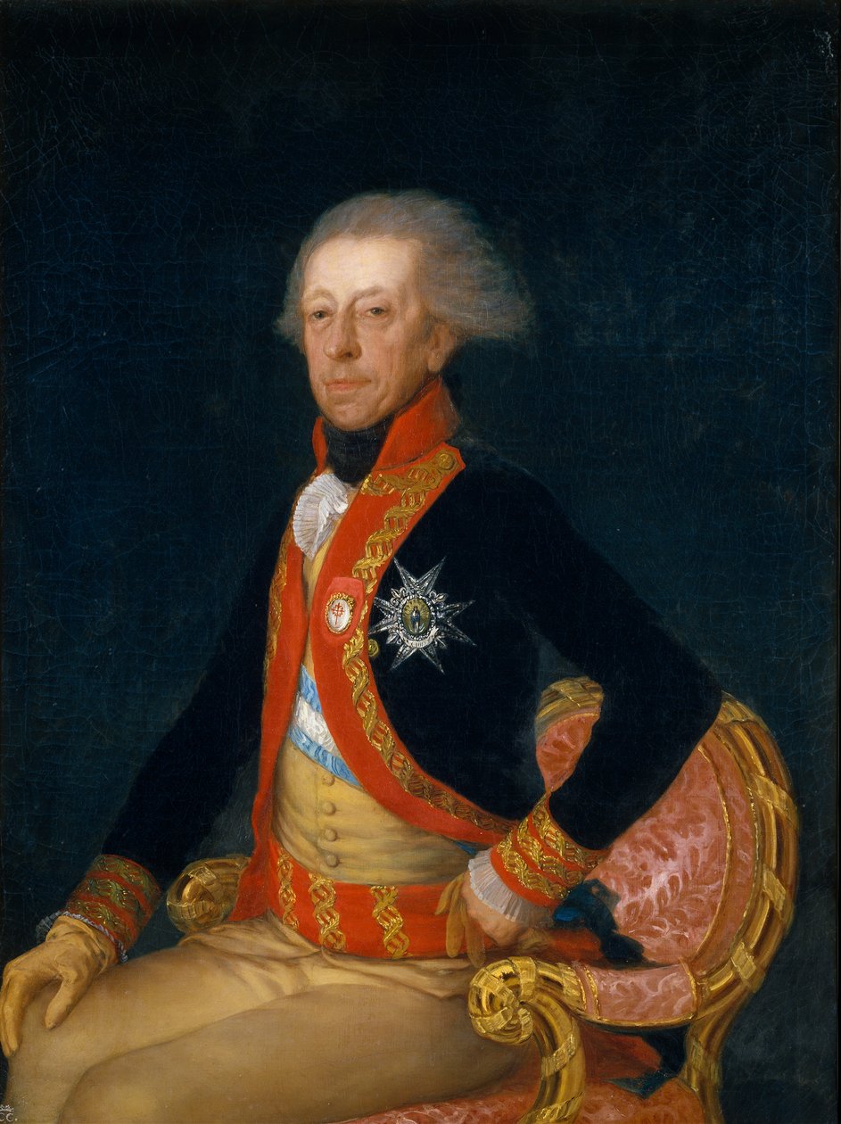 アントニオ・リカルドス将軍の肖像 作： フランシスコ・デ・ゴヤ