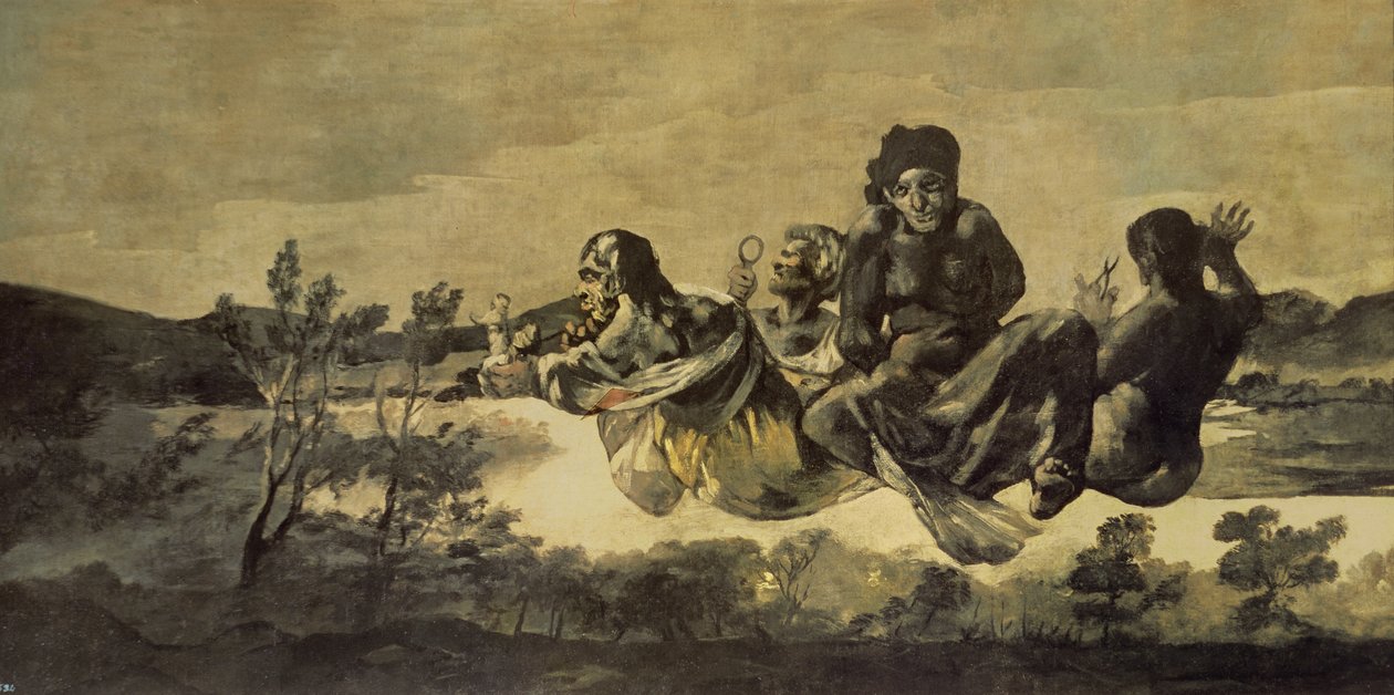 運命、1819-23 作： フランシスコ・デ・ゴヤ