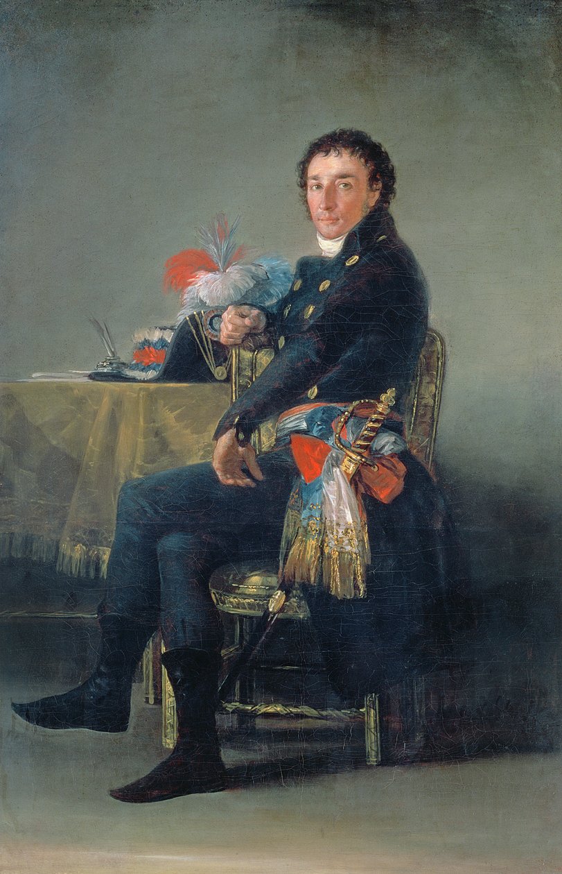 フェルディナンド・ギユマーデの肖像（1765-1809）1798-99 作： フランシスコ・デ・ゴヤ