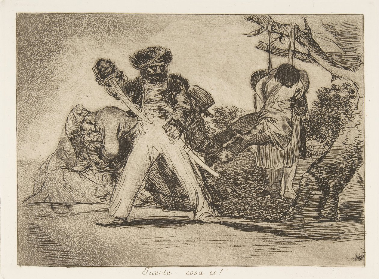 戦争の災害からのプレート31 Los Desastres de la Guerra：それ...、1810年に1863年に出版されました。 作： フランシスコ・デ・ゴヤ