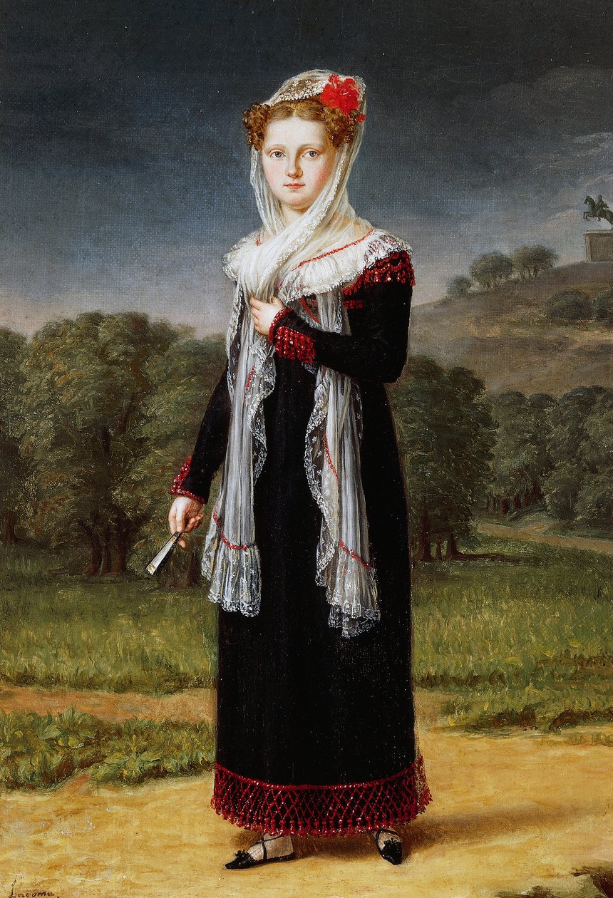 Parman herttuattaren Marie Louisen muotokuva (Wien 作： フランシスコラコマ