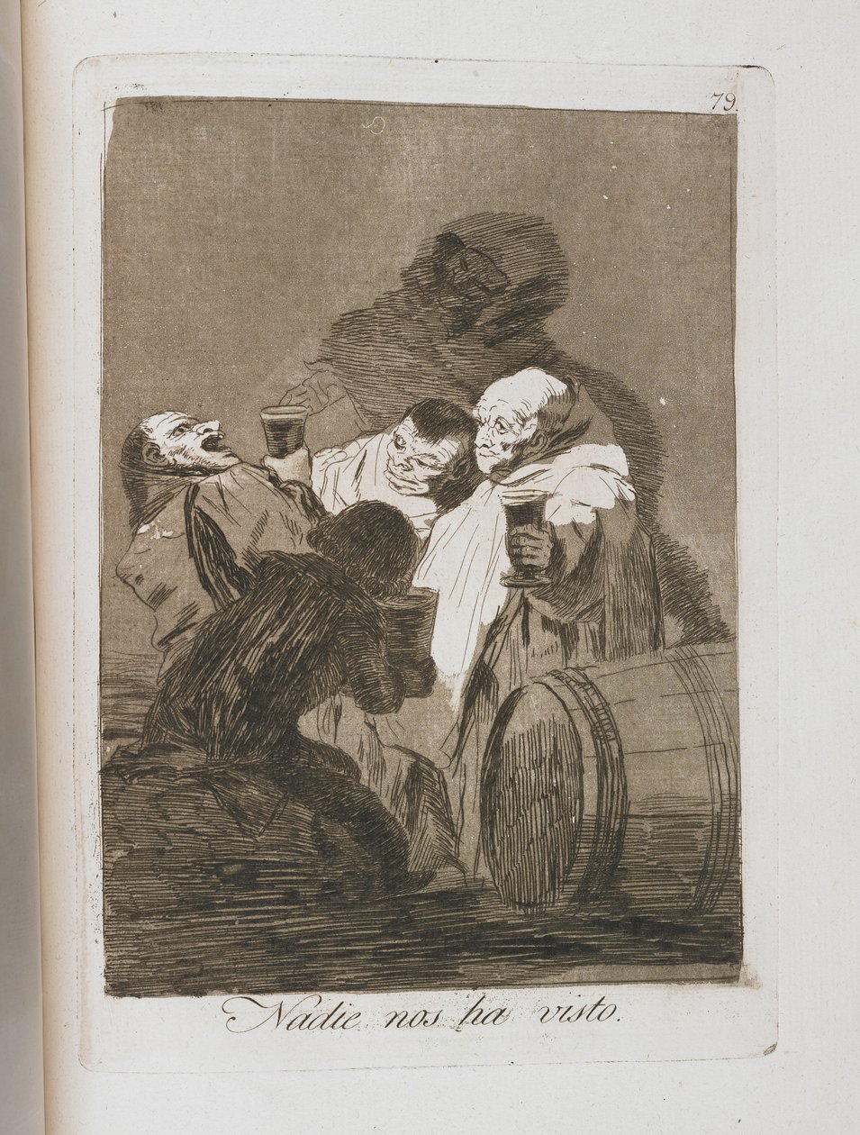 ロスカプリチョスのプレート、1797年〜1798年 作： フランシスコ・デ・ゴヤ