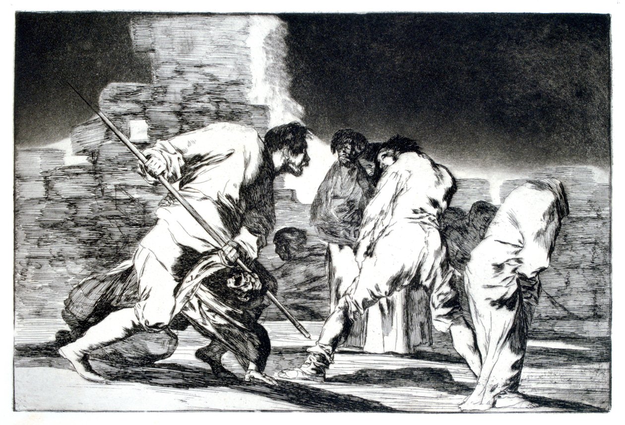 怒りの謎、1819-1823 作： フランシスコ・デ・ゴヤ