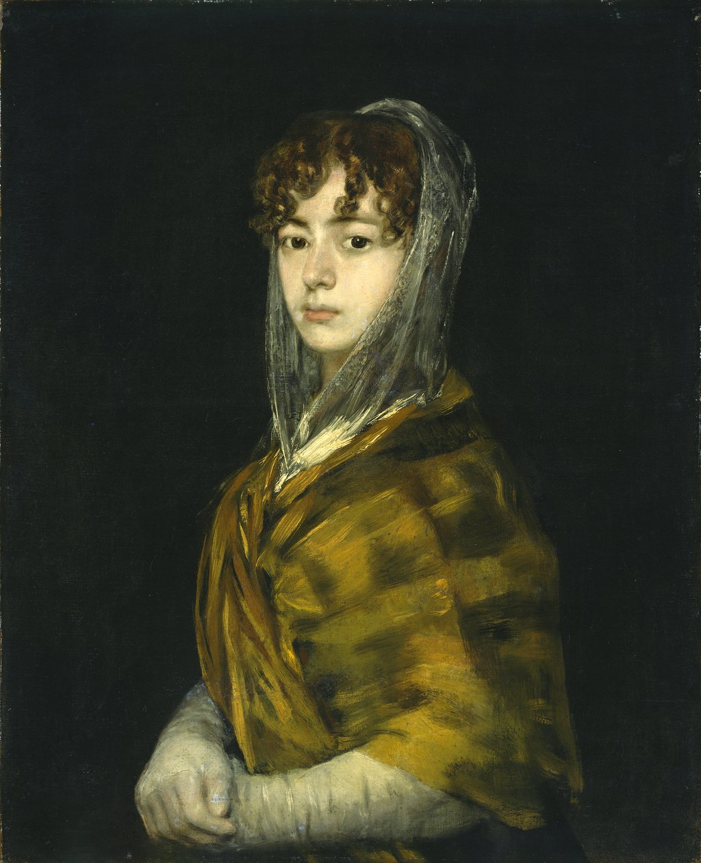Senora Sabasa Garcia von Francisco de Goya: Kunstdruck