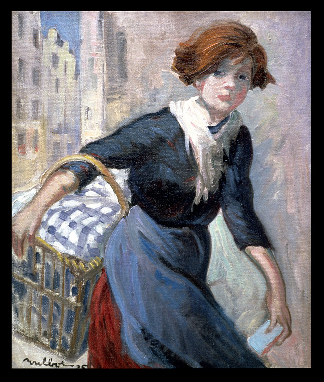 洗濯女 作： フランシスク・プールボット