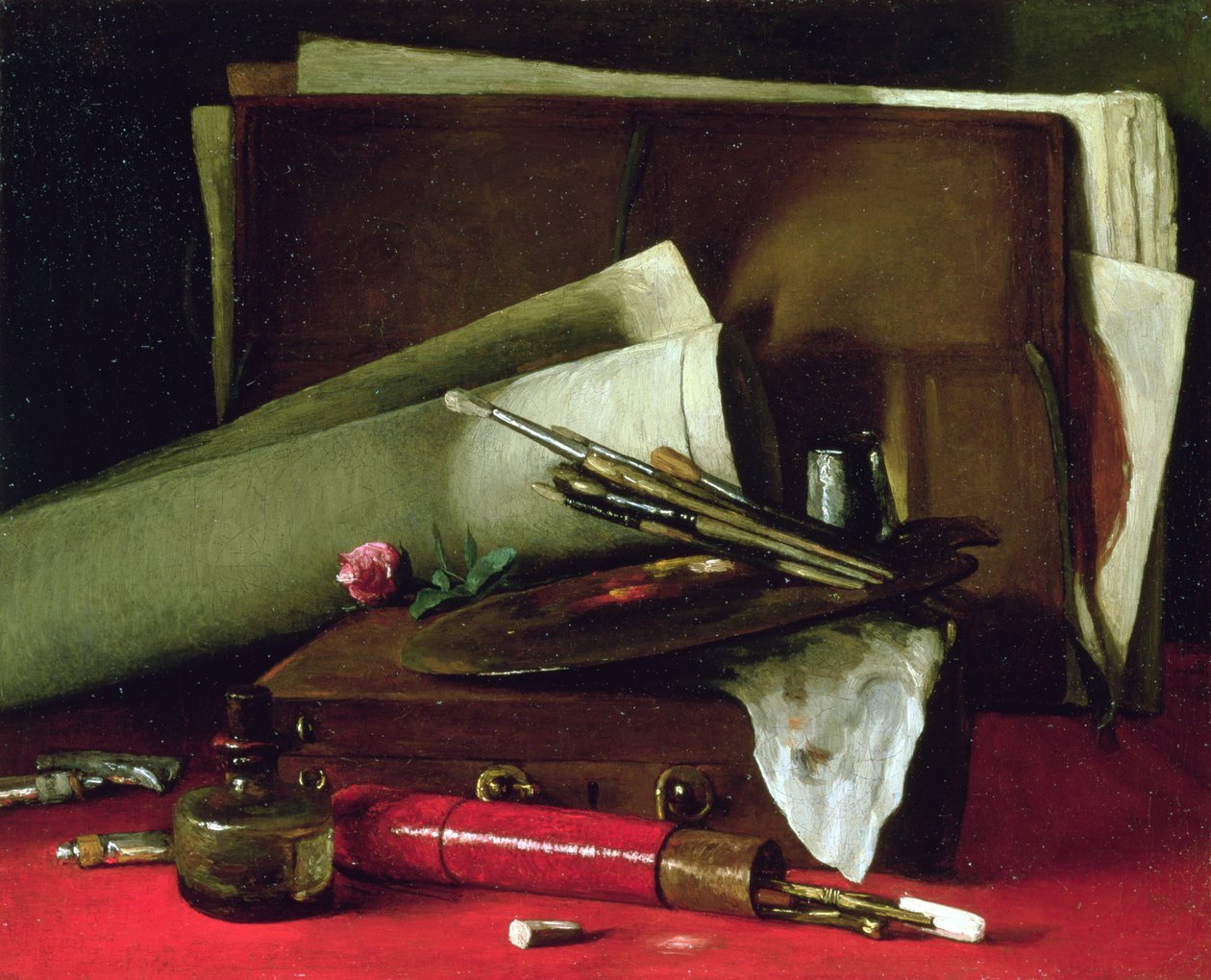 絵画の属性 作： フランソワ・ボンビン