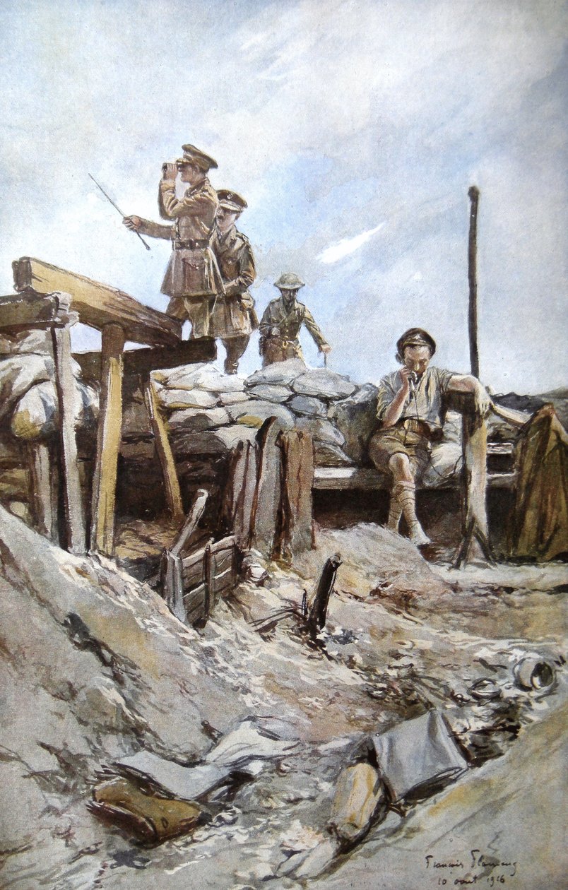 イギリスの将校、1914 作： フランソワ・フラメン