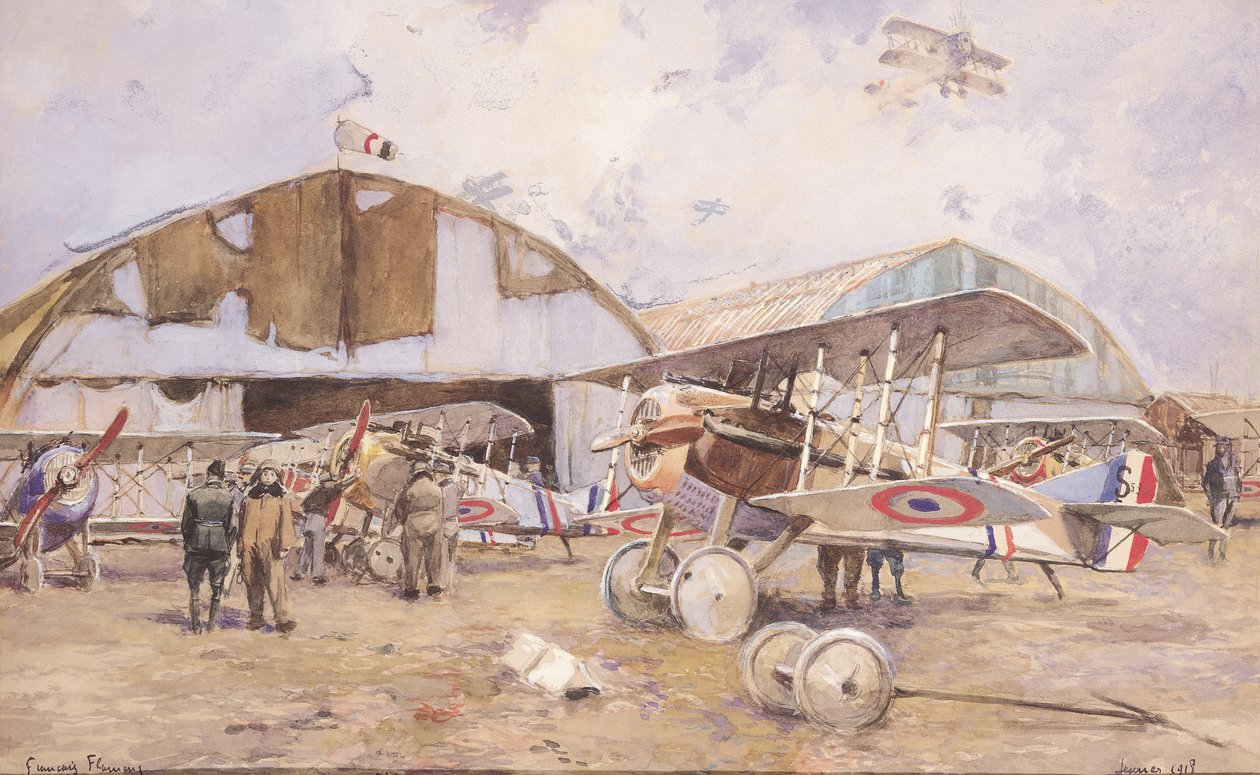 離着陸場、1918 作： フランソワ・フラメン