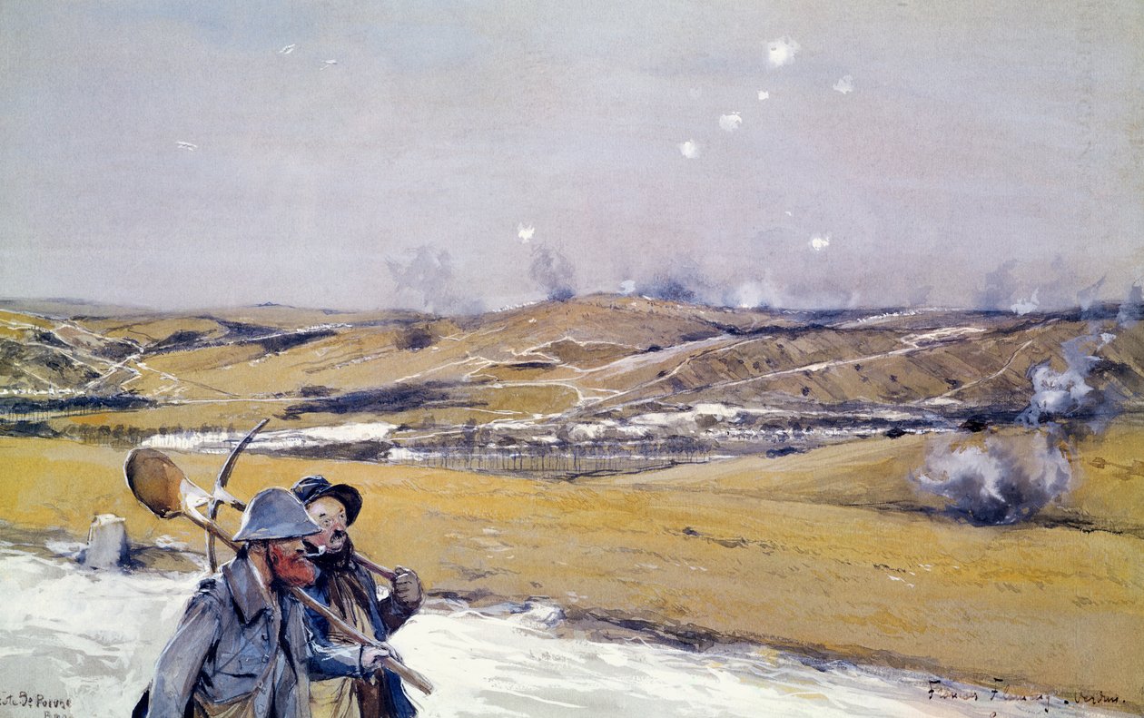 ヴェルダン、1916 作： フランソワ・フラメン