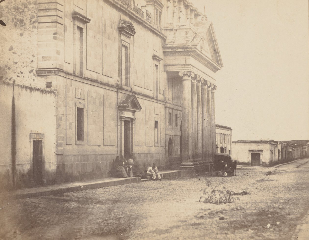 [ラ クルスの修道院]、1867 年。 作： フランソワ・オーベール