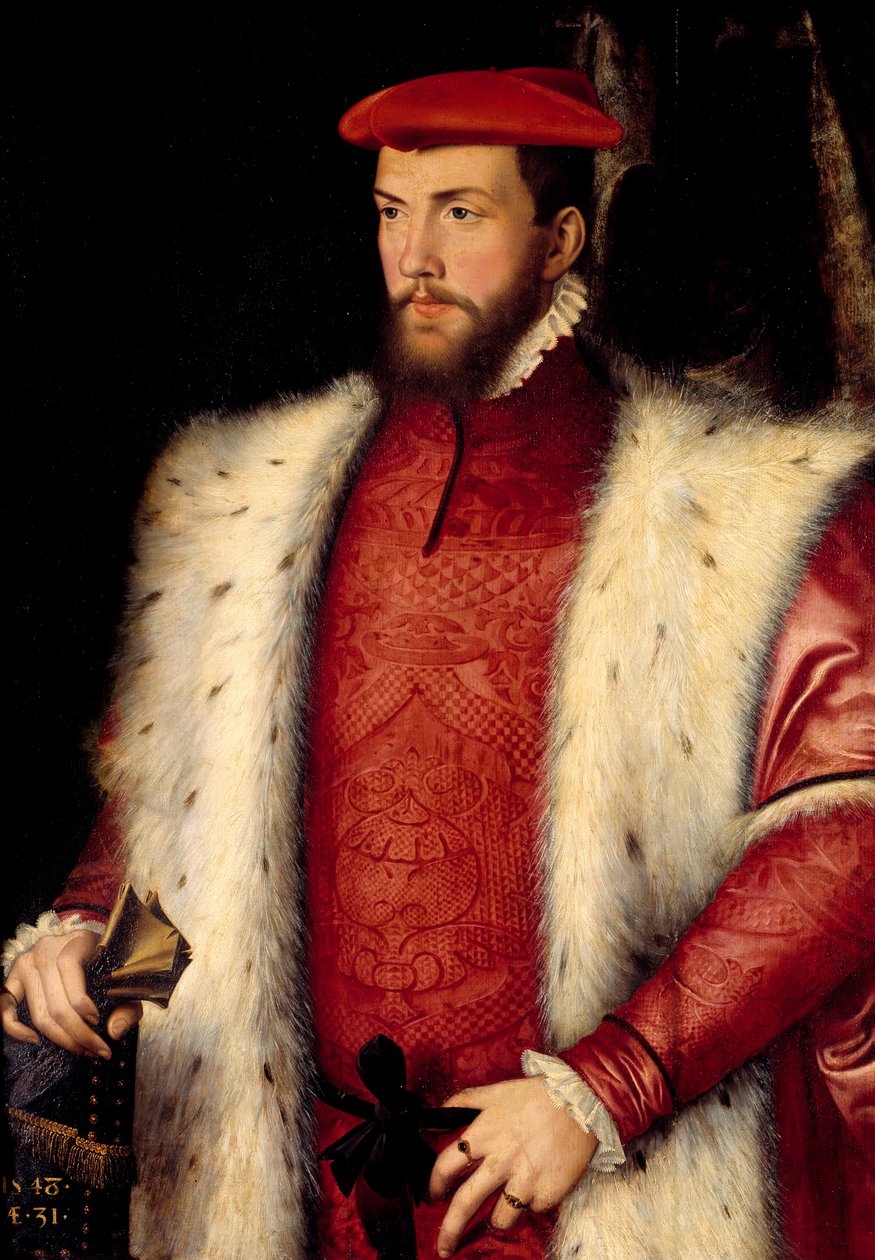 オデット・ド・コリニー（1517-1571）の肖像 シャティヨン枢機卿 フランソワ・クルエ（1515-1572）の絵画 16世紀 日。0,94x0,73 m シャンティイ、コンデ美術館 作： フランソワ・クルーエ