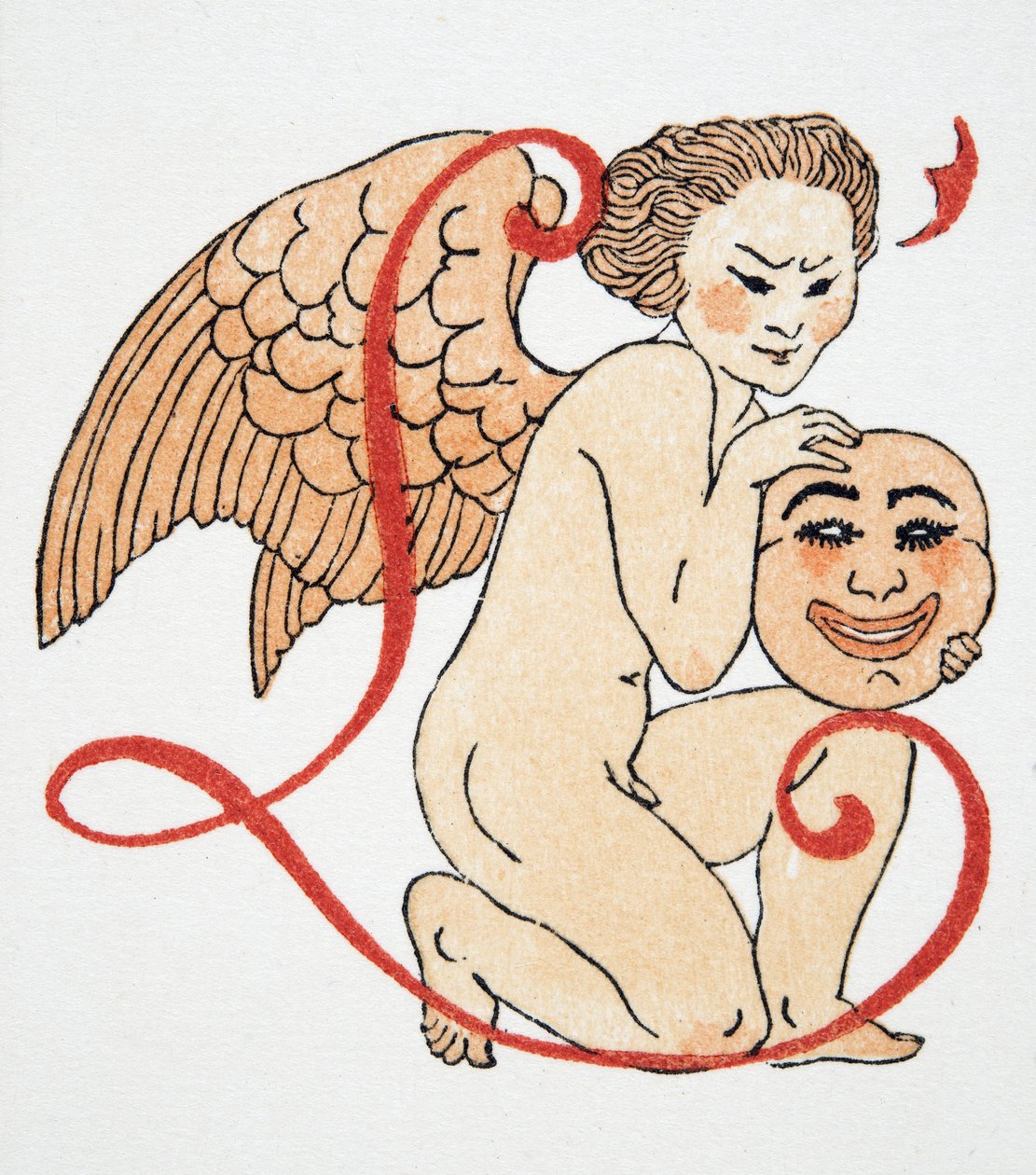 キューピッド、パブ。 1922（ステンシルを印刷） 作： フランソワ・ルイス・スミス