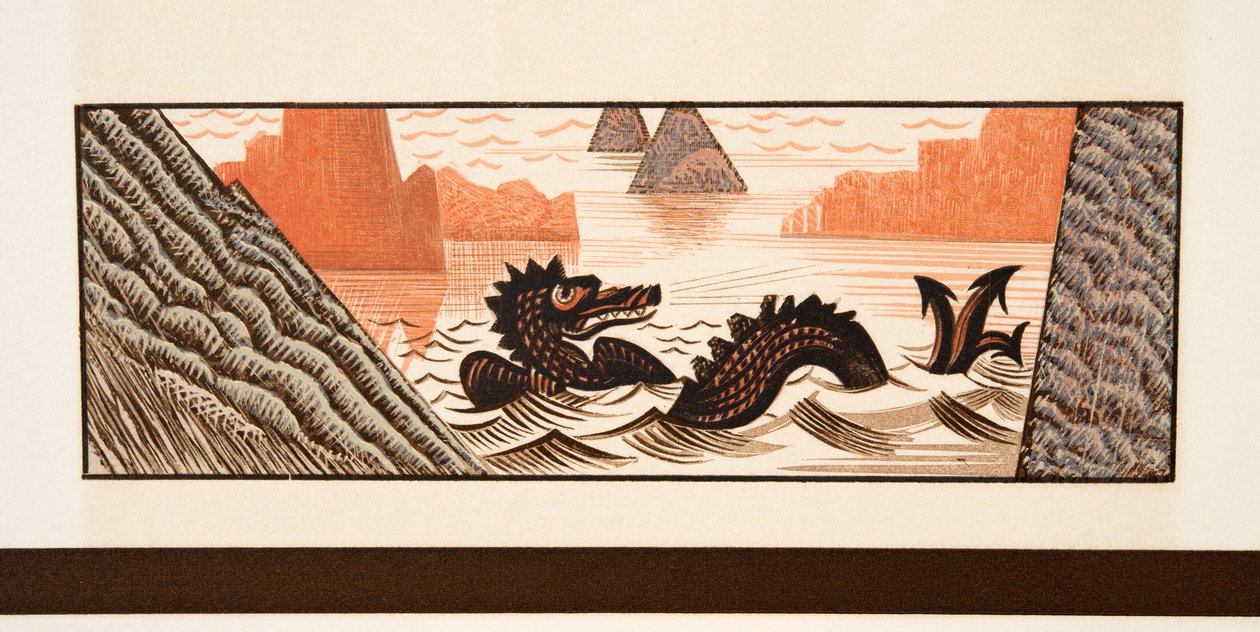AeschylusによるProméthéeEnchaînéのグラフィックイラスト、パブ。 1941（ステンシルプリント） 作： フランソワ・ルイス・スミス