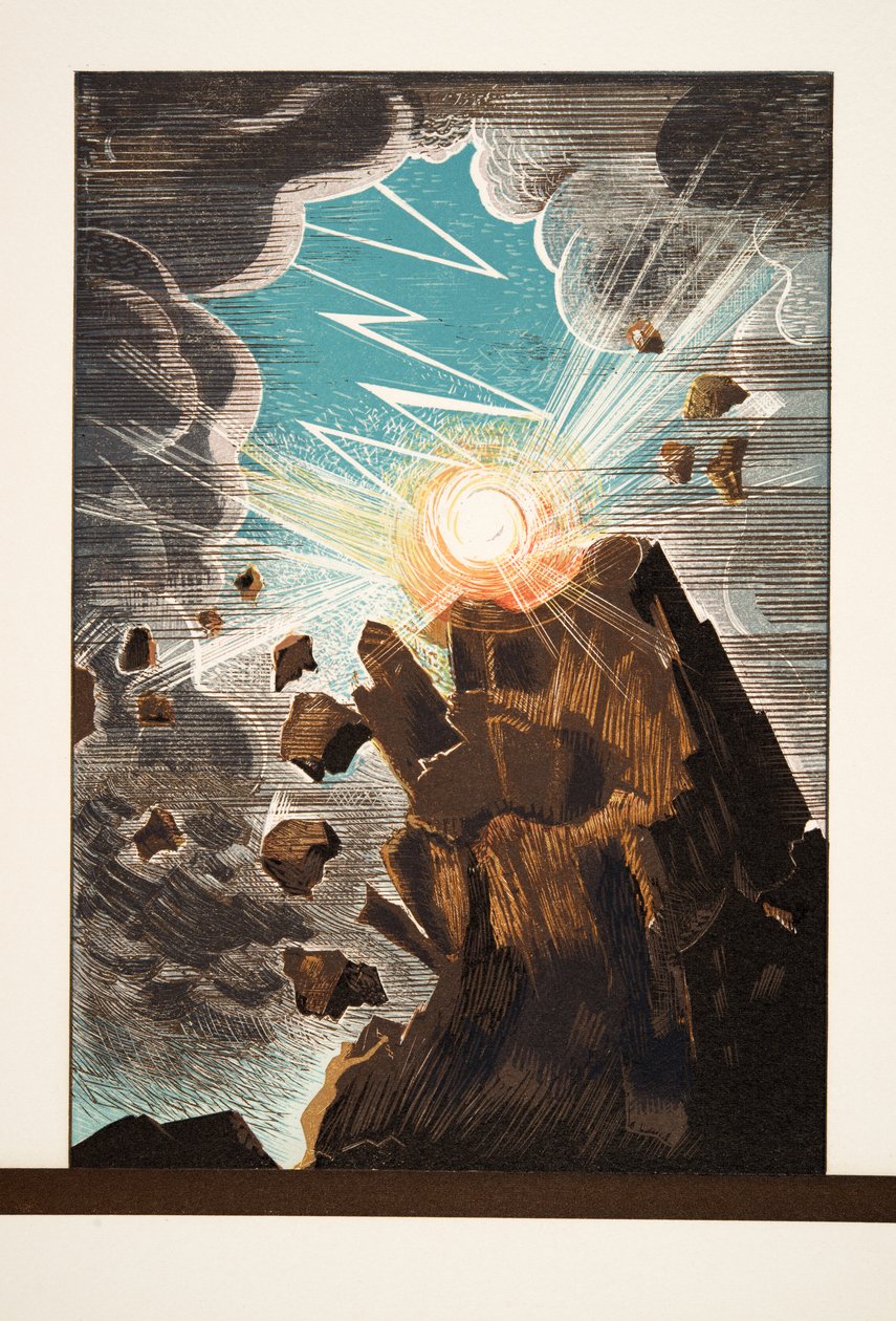 AeschylusによるProméthéeEnchaînéのイラスト、パブ。 1941（ステンシルプリント） 作： フランソワ・ルイス・スミス