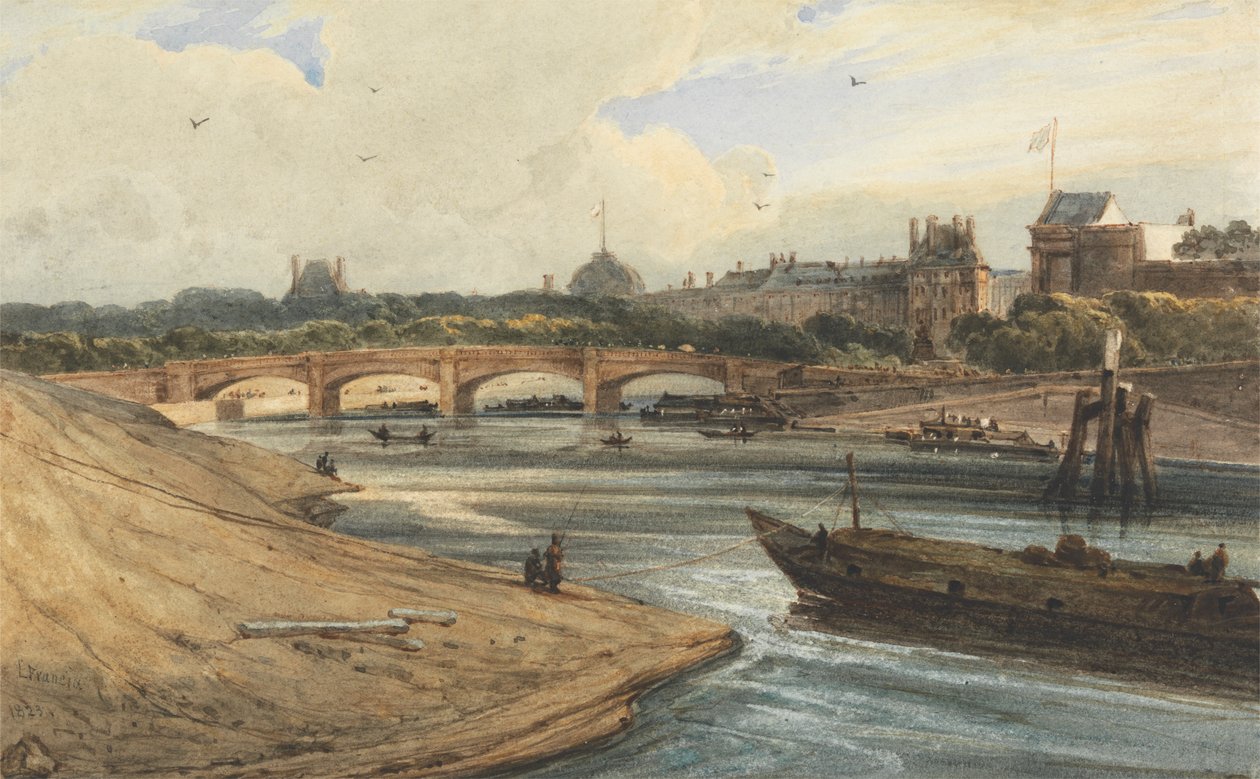 Pont de la Concorde ja Tuileries