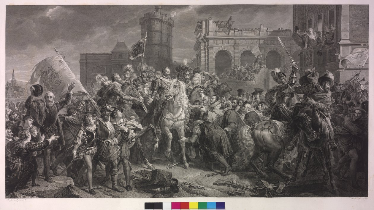 1594年3月22日、パリにて。1594年3月 作： フランソワ・パスカル・シモン・バロン・ジェラール