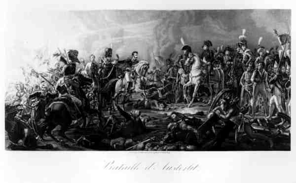 オーステルリッツの戦い：ラップ総督、ダンツィヒ知事（1772-1821）1805年に敗北したレプニン王子をナポレオンに贈呈 作： ジェラルドの後のフランソワ・パスカル・サイモン