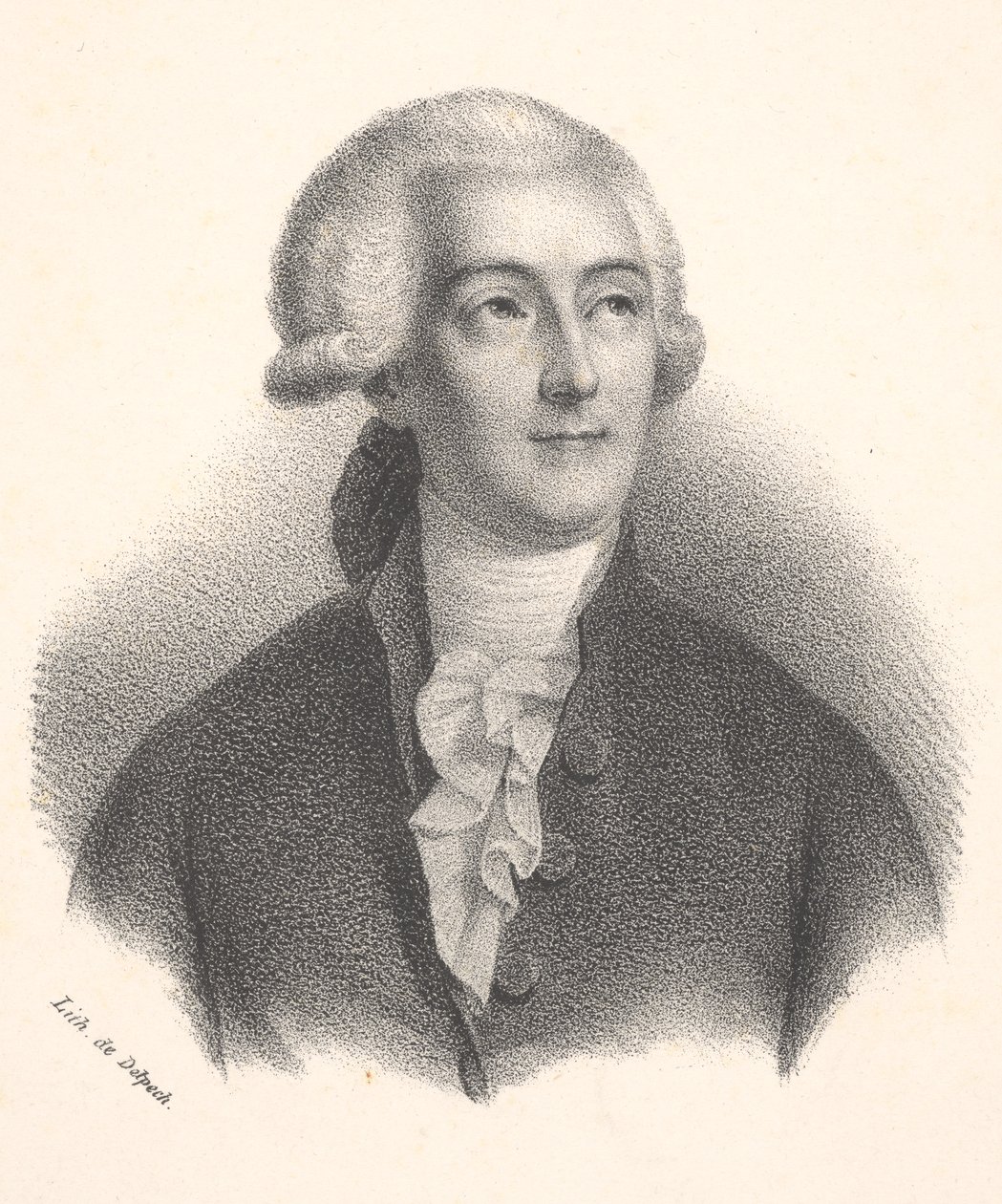 アントワーヌ・ローラン・ド・ラヴォアジエ（1743-1794）、化学者・物理学者 作： フランソワ・セラフィン・デルペック